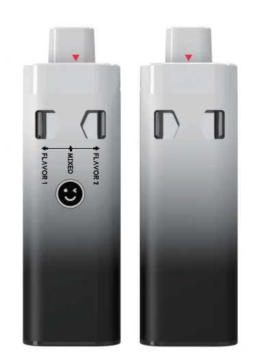 Dual Chamber Disposable Vape Device