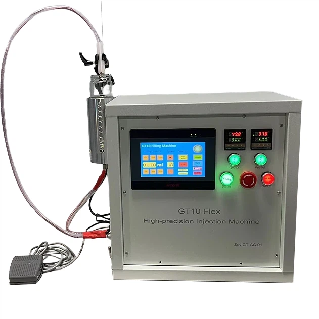 High-purchase Rate Semi-Auto CBD Disposable Cartridge Oil Filling Machine, HHC Vape Filling Machine