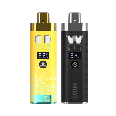 Sıcak Satış Çift Aromalı Ön Isıtmalı Tek Kullanımlık Vape Kalemi CBD/THC/Delta-8/Canlı Reçine İçin Ön Isıtmalı